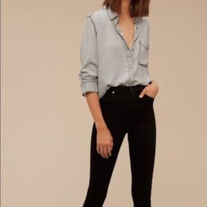 Aritzia Button Down Blouse